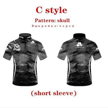 Load image into Gallery viewer, Professional Fishing Clothes Lightweight Soft Sun Clothing UV Jersey Bass Long Sleeve Black T shirt Pants Outdoor Hunting Waders