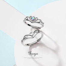 Load image into Gallery viewer, Thaya S925 Sterling Silver Rings Creative Design Fairy Fruit Rings Couple Ring For Wedding Engagement Gift Fine Jewelry