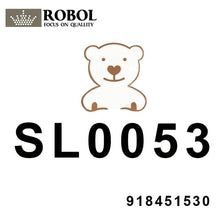 Load image into Gallery viewer, Toss Bear Sterling Silver Copy Jewelry Spanish Bear Version Jewelry Women's Bracelet Custom Bear Gem Material Link Wholesale