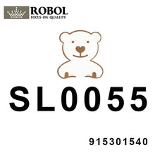 Load image into Gallery viewer, Toss Bear Sterling Silver Copy Jewelry Spanish Bear Version Jewelry Women's Bracelet Custom Bear Gem Material Link Wholesale
