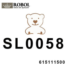Load image into Gallery viewer, Toss Bear Sterling Silver Copy Jewelry Spanish Bear Version Jewelry Women's Bracelet Custom Bear Gem Material Link Wholesale