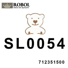 Load image into Gallery viewer, Toss Bear Sterling Silver Copy Jewelry Spanish Bear Version Jewelry Women's Bracelet Custom Bear Gem Material Link Wholesale