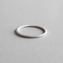 Load image into Gallery viewer, YPAY 100% Real 925 Sterling Silver Ring Simple Glint Gleam Thin Little Finger Rings For Women Fine Jewelry Gift Hot Sale YMR536