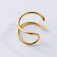 Load image into Gallery viewer, YPAY 100% Solid 925 Sterling Silver Ear Cuff Clip On Earrings For Women Girl Without Piercing Twist Earing Fine Jewelry YME580
