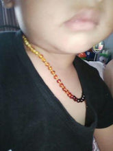 Load image into Gallery viewer, Yoowei Wholesale Natural Baltic Amber Necklace for Baby Adult 100% Real Irregular Baroque Amber Original Amber Baby Chip Jewelry