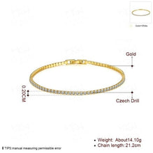 Load image into Gallery viewer, wholesale 100% 925 Sterling Silver Charm Beads Crystals from Austrian Bracelet for Women Authentic 925 Jewelry Fine girl Gift