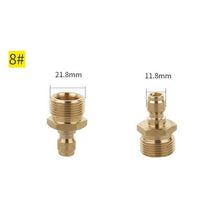 Load image into Gallery viewer, 1/4&quot; Quick Connect Coupler Adapter-Car Clean 1~14# Washing Pressure Washer Connector for Quick Connecting Garden Hose Car Washer
