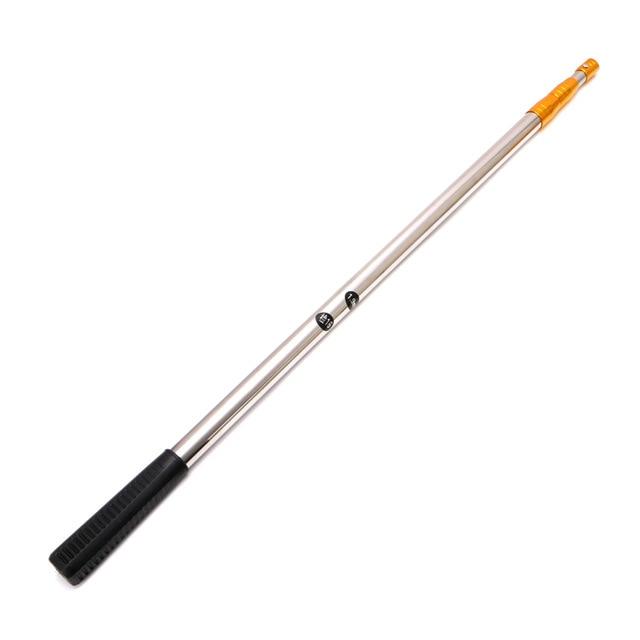 1.5/1.7/1.9m Head Ring Prong Harpoon Spear Rod Fish Dip Net Telescopic Bar Pole
