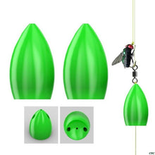 Load image into Gallery viewer, 10 Pcs/pack Floating Water Booster Fly Hook Road Yamato Help Thrower Long-distance Casting Bait Fishing Gear Accessories
