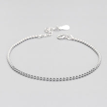 Load image into Gallery viewer, 100% 925 Solid Real Sterling Silver Beads 925 Bracelet For Women Wife Girls Lady Fine Silver Jewelry ED63
