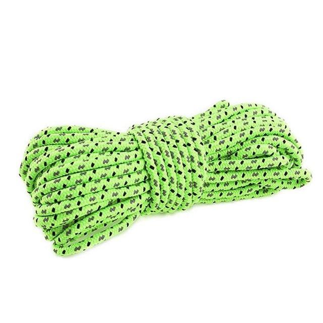 10M Outdoor Climbing Rope Rock Ice Climbing Equipment High Strength Survival  Safety Rope Climbing Accessory