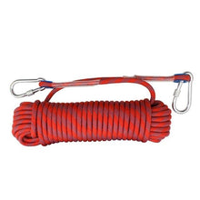 Load image into Gallery viewer, 10m/20m/30m Outdoor Rock Climbing Rope Rock Climbing Equipment 10mm Diameter Emergency Paracord Rescue Survival Rope Accessory
