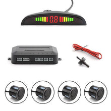 Load image into Gallery viewer, 12V Car LED Parking Sensor Kit 22mm Blind Spot Sensors Backlight Display Reverse Backup Radar Monitor System Auto Parktronic

