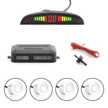 Load image into Gallery viewer, 12V Car LED Parking Sensor Kit 22mm Blind Spot Sensors Backlight Display Reverse Backup Radar Monitor System Auto Parktronic
