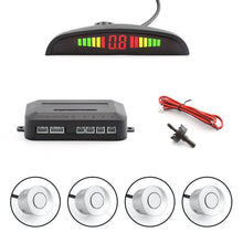Load image into Gallery viewer, 12V Car LED Parking Sensor Kit 22mm Blind Spot Sensors Backlight Display Reverse Backup Radar Monitor System Auto Parktronic
