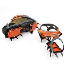 Load image into Gallery viewer, 14 Teeth Ice Ice Gripper Non Slip Climbing Crampons Cleats Shoe Cover Ice Crampons Winter Snow Spikes Boot Shoes For Winter
