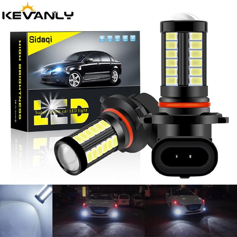 1PC 12-24V H11 P13W LED H16 EU 5202 9005 HB3 9006 LED HB4 5730 Chips 33smd  Fog Lights Bulb Car Driving Light Foglamps CANBUS