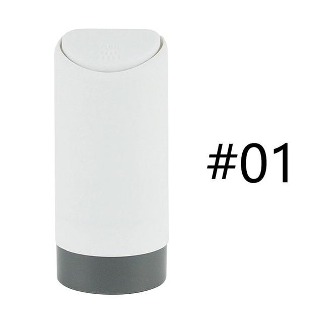 1PCS Auto Car Garbage Can Car Trash Can Silicone Garbage Dust Case Holder Rubbish Bin Black White