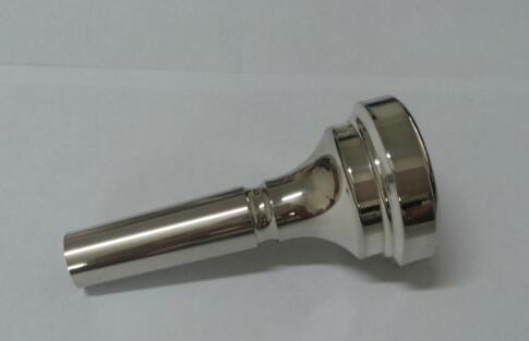 1PCS Euphonium mouthpieces, Flat 4 key tuba on the mouth Silver plating on the tuba mouthpieces