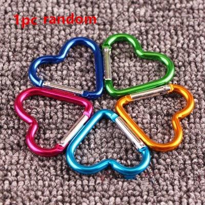 1Pc Fashion Delicate Climb Hook Carabiner Clip Lock Keyring Keychain Key Multicolor Durable Ring Chain rock climbing