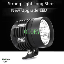 Load image into Gallery viewer, 1pcs Motorcycle Spotlight L6X L4x 4 Lamp 40w 6 Lamp 60w Lamp Electric Car Super Bright Led External 4 Bead Headlight Glare
