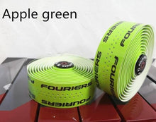 Load image into Gallery viewer, 1set 9 colors optional  PU Fouriers Bicycle Drop Handlebar Tape Wraps With Holes Bike Belts For Fixed Gear Road Bike Handle bar
