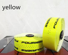 Load image into Gallery viewer, 1set 9 colors optional  PU Fouriers Bicycle Drop Handlebar Tape Wraps With Holes Bike Belts For Fixed Gear Road Bike Handle bar
