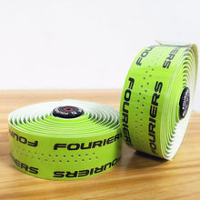 Load image into Gallery viewer, 1set 9 colors optional  PU Fouriers Bicycle Drop Handlebar Tape Wraps With Holes Bike Belts For Fixed Gear Road Bike Handle bar
