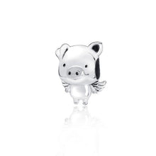 Load image into Gallery viewer, 2019 Autumn Collection 925 Sterling Silver Beads Dino New Cute Buddies Charms fit Original Pandora Bracelets Women DIY Jewelry
