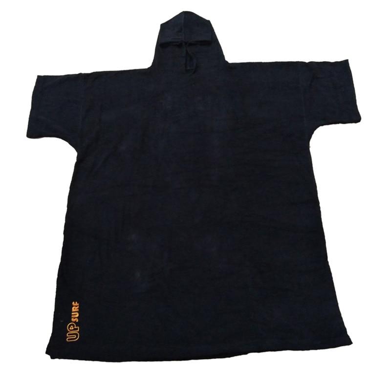 2019 News surf poncho Wetsuit Changing Robe Poncho towel With Hood for Swim, Beach sports,100% cotton oversize adult