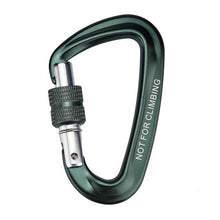 Load image into Gallery viewer, 2019 Outdoor Climbing Backpack Hook 12KN Spring Clip Keychain Carabiner Hammock Hook
