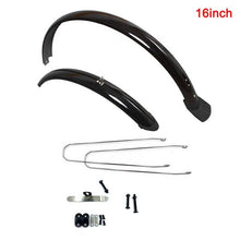 Load image into Gallery viewer, 2pcs Fenders Full Length Plastic MTB/Folding Bike Mudguard Set High Strength Fenders  &amp;T8
