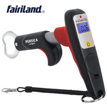 Load image into Gallery viewer, 3 color MINI GUN-STYLE fishing gripper w/ 25kg(55lb) Digital Scale fishing grip lip 16cm(6.3") portable fish control tool
