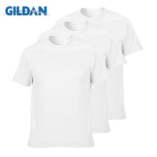 Load image into Gallery viewer, 3Pcs/lot GILDAN T Shirt Men Summer Short Sleeve O neck Mens T-shirt 100% Cotton t shirt Tops Mens Brand tshirt Plus size XS-3XL
