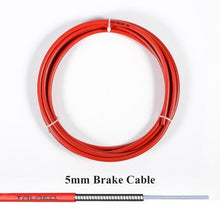 Load image into Gallery viewer, 3m Wire For Bicycle Bike Shifters Derailleur Brake Cables Shift Cable 4mm/5mm MTB Road Bike Shifter Brake Cable Line Pipe
