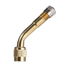 Load image into Gallery viewer, 45/90/135 Degree Motorcycle Car Bicycle Tire Stem Extender Tyre Valve Extension Adaptor Brass Air Tyre Valve Caps Schrader Valve
