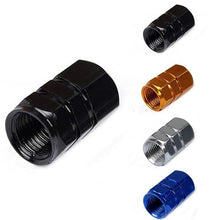 Load image into Gallery viewer, 4pcs Tire Valve Stem Caps Bolt-in Aluminum Theftproof Valve Caps Presta Valve Cap Car Bike Wheel Tires Valves Tyre Stem Air Caps
