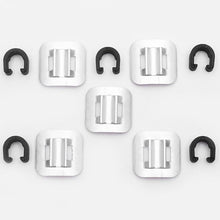 Load image into Gallery viewer, 5 Pcs Guide Conversion Frame Fixed Clamp Bike Bicycle Tubing Seat Aluminum Clip Brake Cable Oil Tube C Shape Buckle
