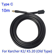 Load image into Gallery viewer, 6 10 15 meters High Pressure Washer Hose Pipe Cord Car Washer Water Cleaning Extension Hose for Karcher High Pressure Cleaner
