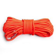 Load image into Gallery viewer, 6MM-8MM Outdoor Climbing Rope 10-30M High Strength Climbing Safety Rope Camping Hiking Rescue Rope Survival Tool with Hook
