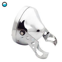 Load image into Gallery viewer, 7 Inch  60W DOT SAE E9 Motorcycle Headlamp  with angle eye Led  Headlight  7inch housing bucket trim ring.
