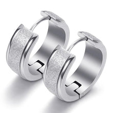 Load image into Gallery viewer, 808 STORE Fine Jewelry Stainless Steel Round 18k Gold Earrings Women Wedding Earrings Fashion Jewelry Accessories
