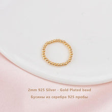 Load image into Gallery viewer, ASHIQI 3-4mm Mini Small Natural Freshwater Pearl Rings for Women Real 925 Sterling Silver Jewelry for Women 2019 Fashion Gift
