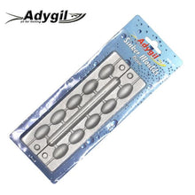 Load image into Gallery viewer, Adygil DIY Fishing Bean Sinker Mould ADBESM/#3 Bean Sinker 28g 5 Cavities
