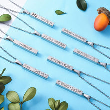 Load image into Gallery viewer, BTS Bulletproof Boys Necklace Suga Celebrity Style Official Website Necklace Men And Women Korean-style Fashion Street Fashion T
