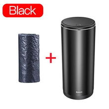 Load image into Gallery viewer, Baseus Car Trash Bin Alloy Garbage Can For Car Dustbin Waste Rubbish Basket Bin Organizer Storage Holder Bag Auto Accessories
