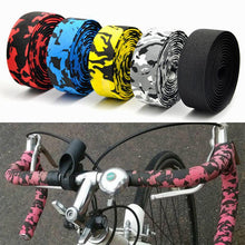 Load image into Gallery viewer, Bicycle Handlebar Tape Colorful Racing Drop Bar Tape High Quality Cycling Road Bike Bar Tape Sports Fixed Gear with 2 Bar Plug
