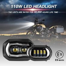 Load image into Gallery viewer, Big Sale! E-mark Approved Headlights for BMW F650GS F700GS F800GS ADV F800R Motorcycle Lights Complete LED Headlights Assembly
