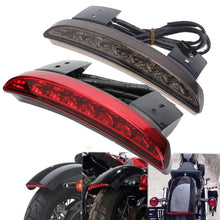 Load image into Gallery viewer, Bike Motorcycle Lights Rear Fender Edge Red LED Brake Tail light Motocycle For Harley Touring Sportster XL 883 1200 Cafe Racer
