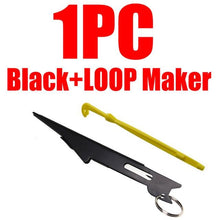Load image into Gallery viewer, Bimoo Fast Fly Fishing Nail Knot Tyer Fishing Fly Hook Knot Tool with Extractor Zinger Fishing Tackle Accessory Tools
